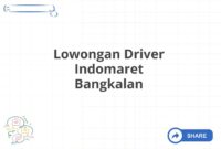 Lowongan Driver Indomaret Bangkalan