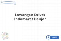 Lowongan Driver Indomaret Banjar