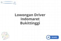 Lowongan Driver Indomaret Bukittinggi