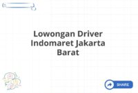 Lowongan Driver Indomaret Jakarta Barat