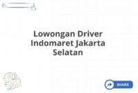 Lowongan Driver Indomaret Jakarta Selatan